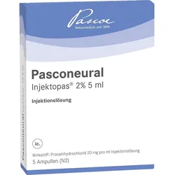 Pasconeural Injektopas 2 % 5 ml 50 ST