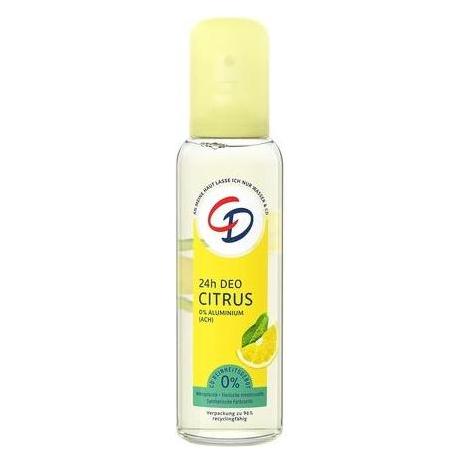 CD BIO Deodorant Spray 'Citrus' 75ml Aluminum-Free Long-Lasting Protection for 24 Hours Vegan Skincare (Spray, 75 ml) (42673515)
