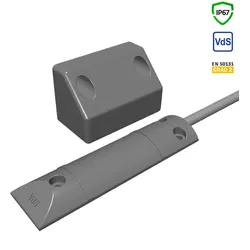 Rolltorkontakt Öffnungsmelder Magnet-Torkontakt RTKP-B, Anschlusskabel 4m