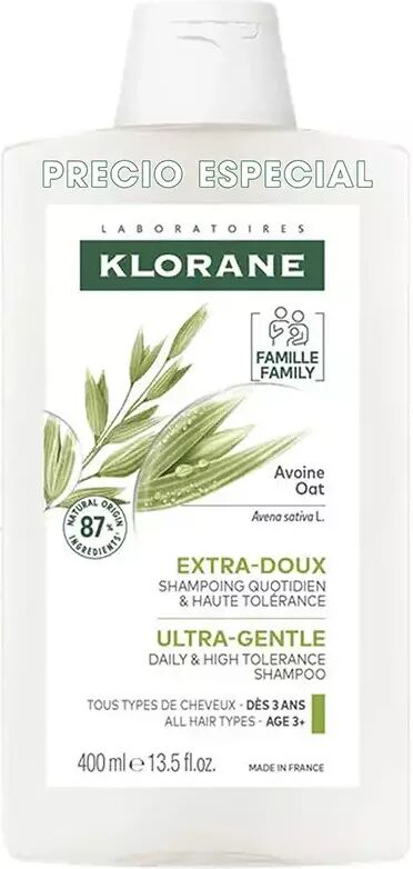 Klorane Oat Milk Gentle Shampoo 400ml