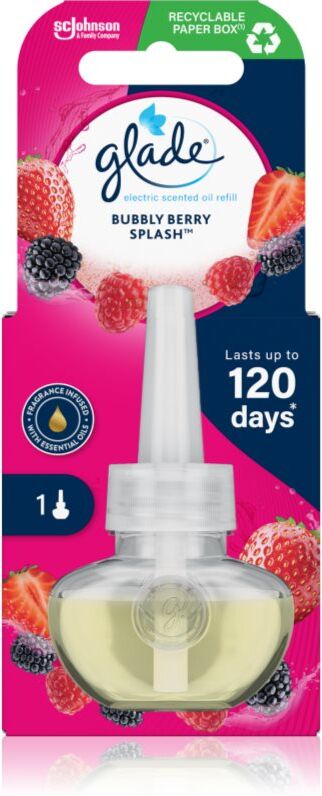 GLADE Bubbly Berry Splash recharge de diffuseur électrique 20 ml
