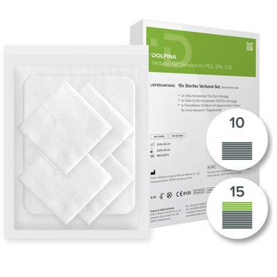 Dolpina PEG Verband-Set Standard auch f.SPK/ZVK 10 St Verband
