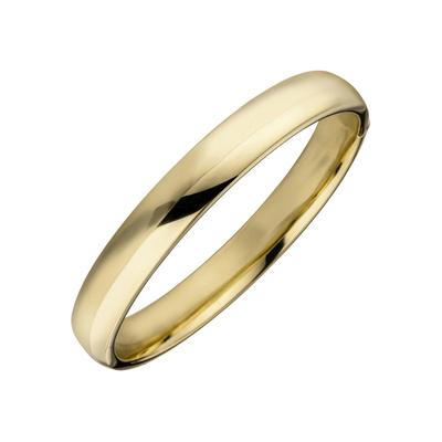 Armreif JOBO, gold (goldfarben), Armbänder, Damen, Silber 925 (Sterlingsilber), Armreif, 925 Silber vergoldet