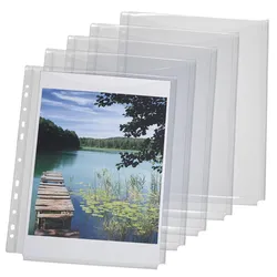 Lands Organisationshüllen DIN A4 0.18 mm transparent