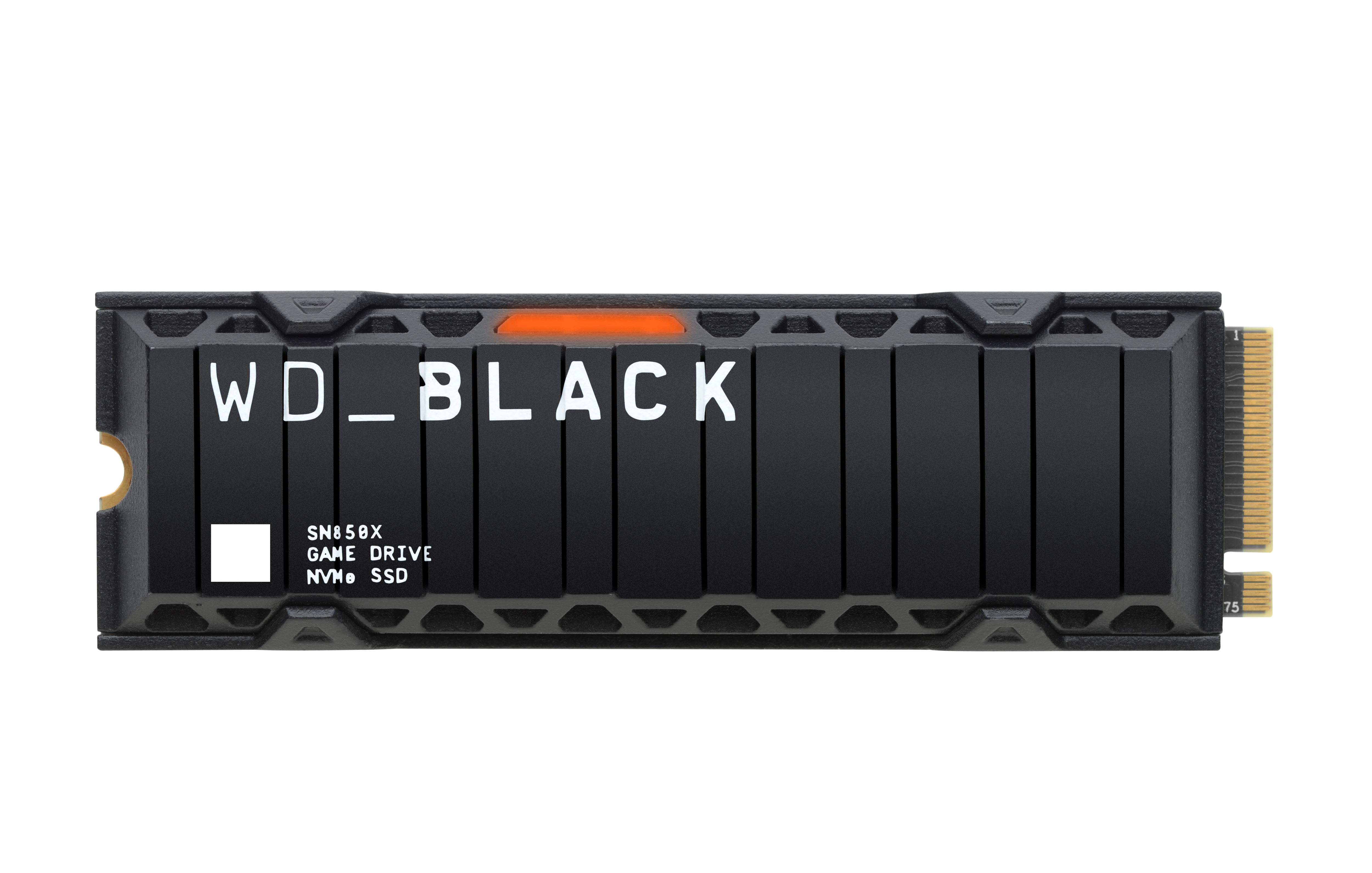 WD_BLACK SN850X NVMe SSD 2 TB M.2 2280 PCIe 4.0 mit Kühlkörper