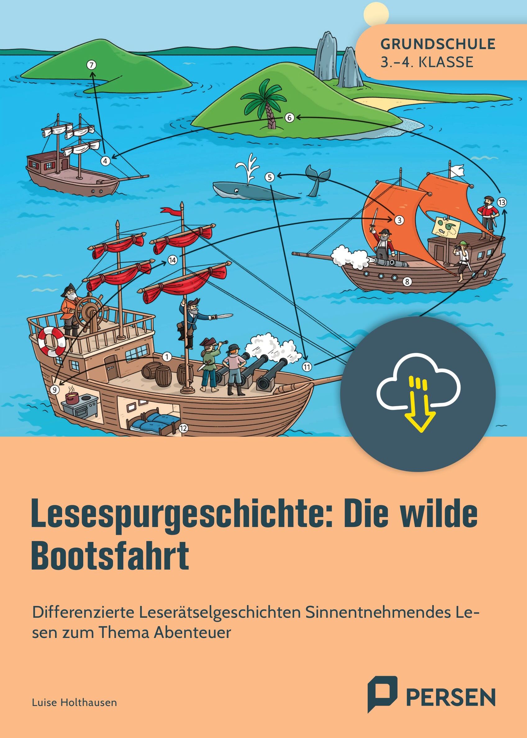 Persen Verlag Lesespurgeschichte: Die wilde Bootsfahrt