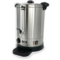 HCB Wasserkocher - doppelwandig mit Tropfschale - 14,3 Liter - 230V - Edelstahl
