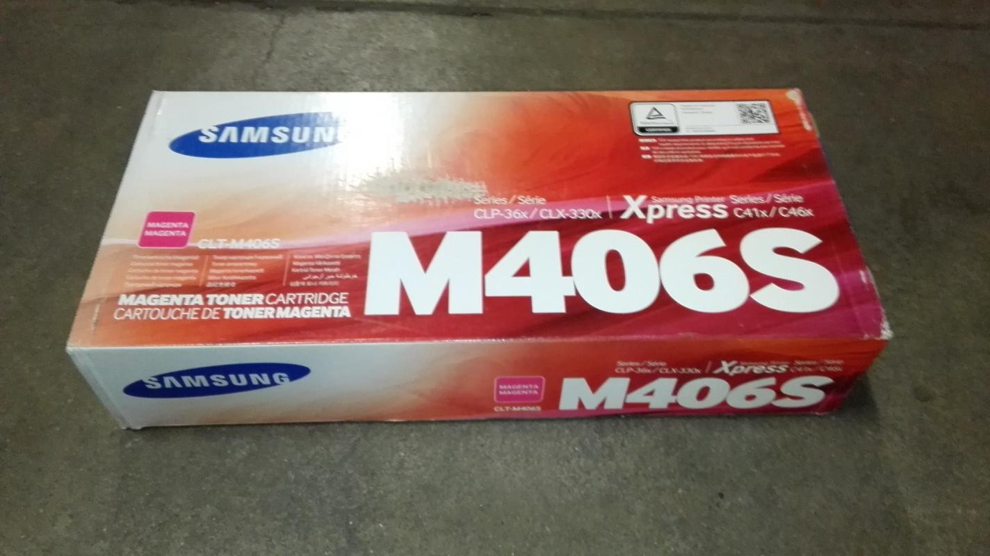 Samsung CLT-M406S tonercartridge, magenta