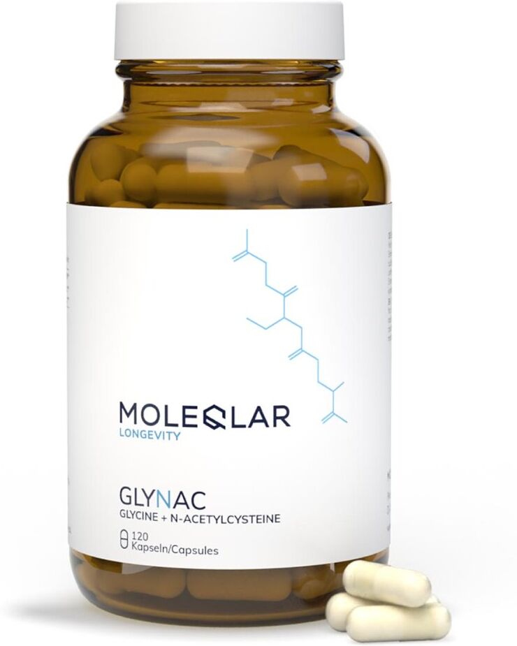 Moleqlar Glynac Glycine & N-Acetylcysteine Kapseln 120stk