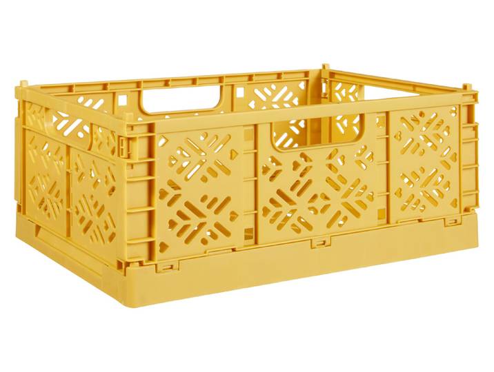 Klappbox Gelb 2 Mittel