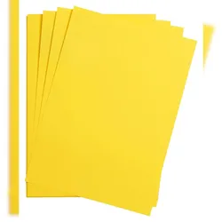 Clairefontaine Maya Fotokarton A2 270g 25 Bogen - Zitronengelb| 48154C