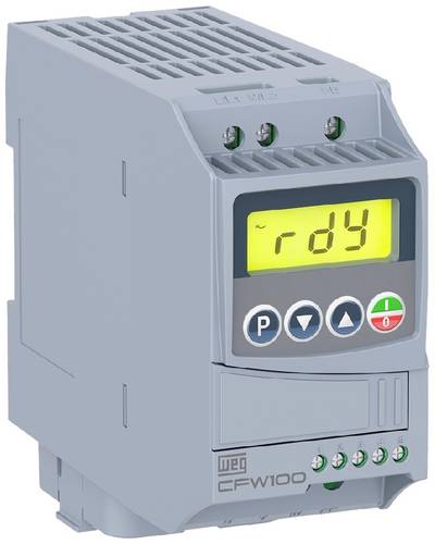 WEG Frequenzumrichter CFW100 B 02P6 S2 0.37kW 1phasig 200 V, 240V