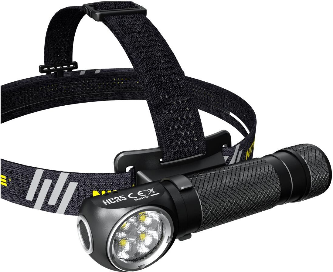 Stirnlampe NITECORE "inkl. Akku - 2700 Lumen", schwarz, Mobilleuchten, Stirnlampe schwarz Einheitsgröße