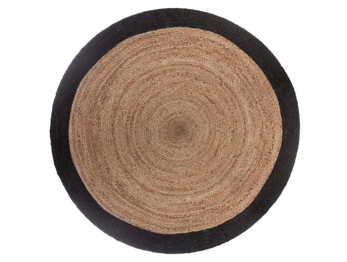 Atmosphera Createur d´interieur Teppich 32/32 cm, Braun, Naturmaterialen, Rund, 32x32 cm, Teppiche und Böden, Teppiche