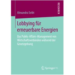 Lobbying für erneuerbare Energien, Fachbücher von Alexandra Seibt