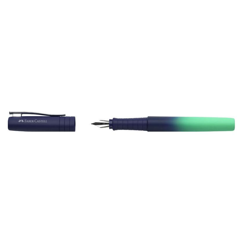 Faber-Castell Füller Poly Pen M Buzzing Blue (1x) (241018)