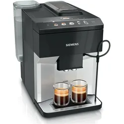 Siemens TP 511 D01 EQ.500 Classic, Kaffeevollautomat, Silber, Schwarz