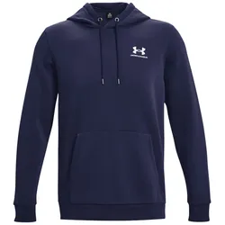 UNDER ARMOUR Essential Fleece Hoodie Herren 410 - midnight navy/white S