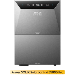 Anker SOLIX Solarbank 4 E5000 Pro - 10kWh / ohne Zubehör / Standardversand