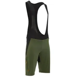 Silvini Barrea Herren Shorts – mit Einsatz und Träger, Olive/Black Gr. M