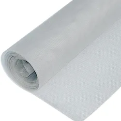 Intirilife Fliegennetz aus Fiberglas Weiß Meterware Breite 120cm Maschenweite 1,2mm - UV beständig Fliegengitter Insektenschutz Gitter Fenster Tür