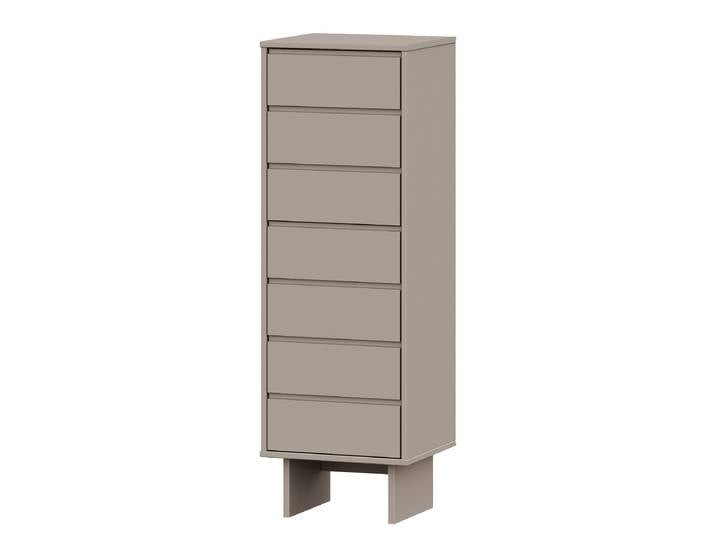 Meuble midi 40 x 121 x 35cm Marron/Taupe