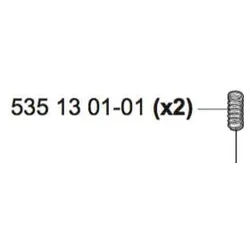 FEDER Stopmechnismus (2x notwendig) 535 13 01-01