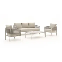 Bellagio Panaro Sessel-Sofa Lounge-Set 4-teilig