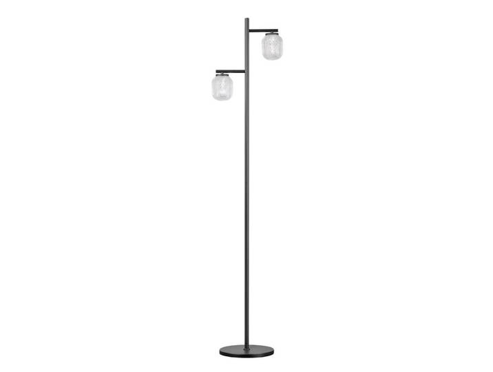 Unieke vloerlamp Kristel 2-lichts zwart ETH - 05-VL8915-30