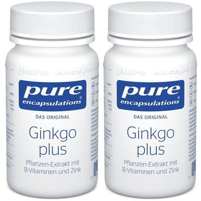 Pure Encapsulations Ginkgo plus Kapseln 2x 2x60 St