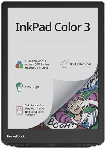 PocketBook InkPad Color 3 eBook-Reader 19.8 cm (7.8 Zoll) Grau