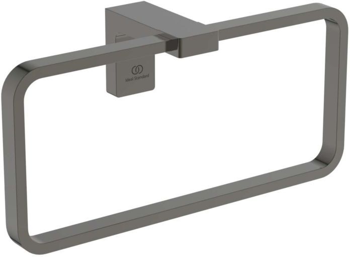 Ideal Standard Handtuchring T4502A5 eckig, Magnetic Grey
