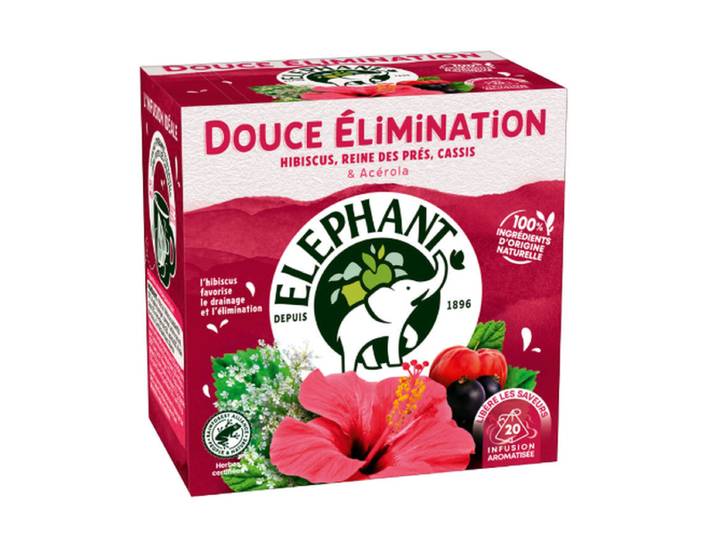 ELEPHANT Douce élimination 20 sachets