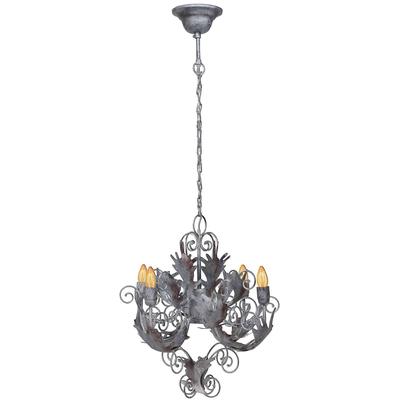 KAYOOM Hängeleuchte "Fly Through in Silber, ohne Leuchtmittel, LxBxH: 48 x 48 x 59 cm", grau (silberfarben), H: 59cm, 1 Stk., Leuchten, Hängeleuchte