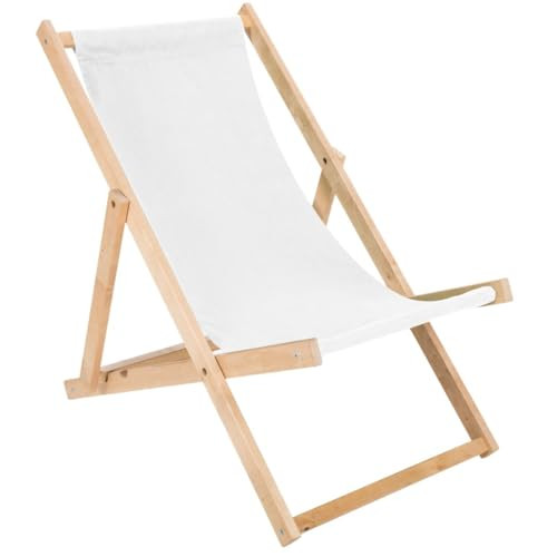 BAS Houten Tuinstoel Strandstoel Ligstoel Zonnebed