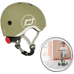 Scoot & Ride Baby Helm (XXS-S), Farbe: blueberry