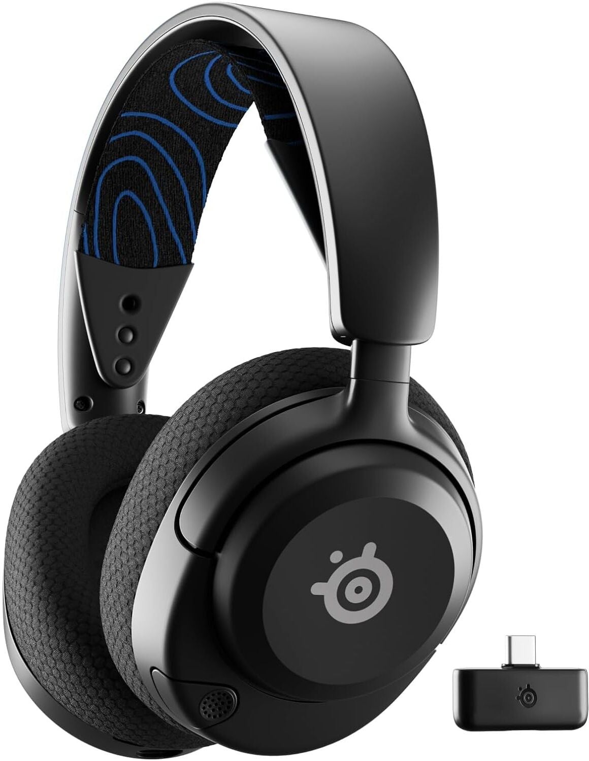 SteelSeries Arctis Nova 5P Wireless Gaming Headset, 100+ Audio Presets, 60H Battery, 2.4GHz/BT, ClearCast Gen2 Mic, PS5, PS4, PC, Switch, Mobile, New