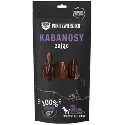 PAKA ZWIERZAKA- Hase Kabanosy 3 Stück (80g)