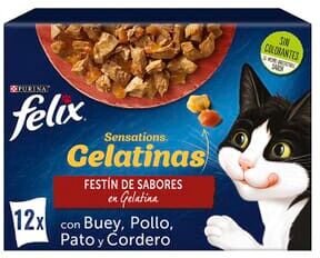 Felix Sensations Gelatinas Festa De Sabores 12 Unds 85g