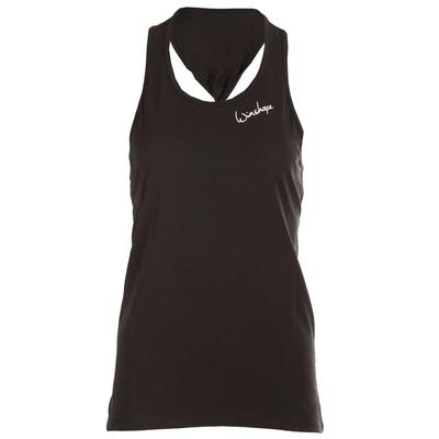 Tanktop WINSHAPE "MCT001", Damen, Gr. L, schwarz, 50% Modal, 50% Baumwolle, Rundhals, Tops Tanktop, Ultra leicht