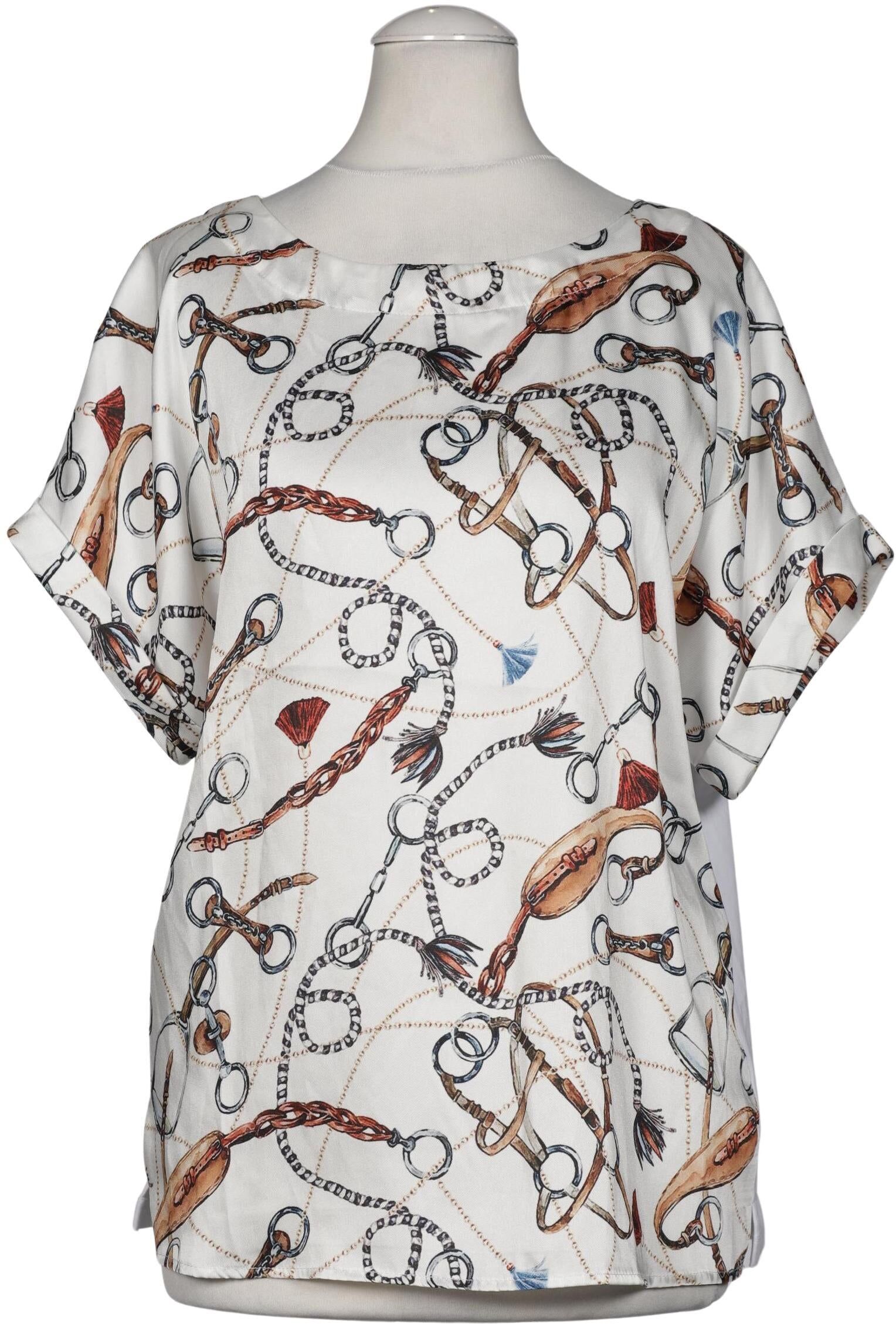darling harbour Damen Bluse, Weiß, Gr. XS, Synthetik - Second Hand