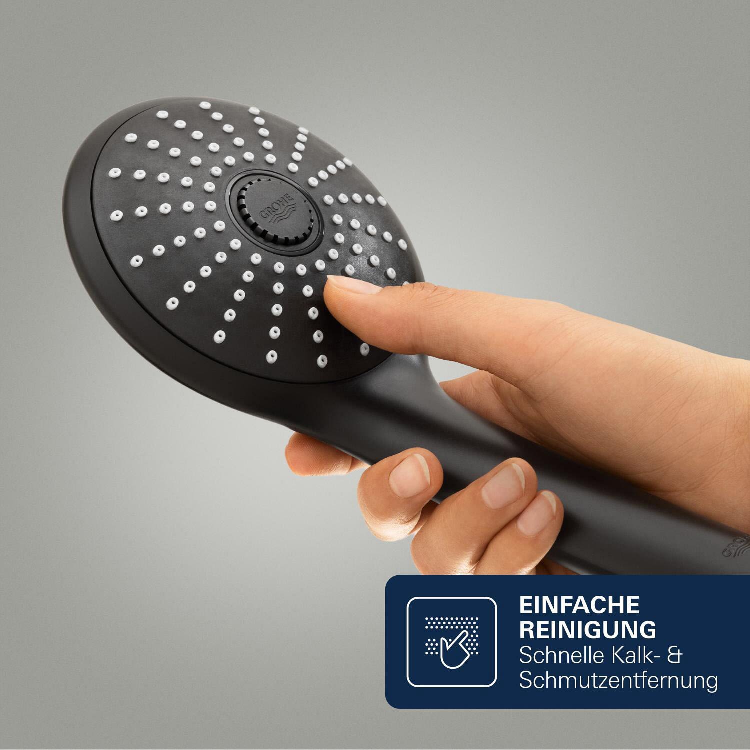 Grohe Vitalio Joy 110 Massage Handbrause mit 3 Strahlarten