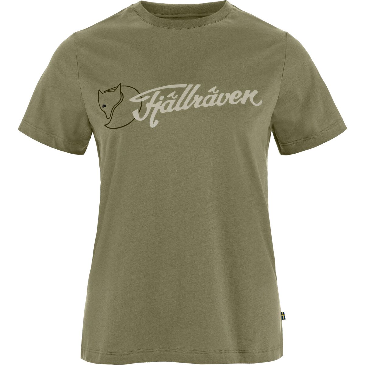 Fjällräven Archive Logo T-shirt W green (620) S F14600269-620-S
