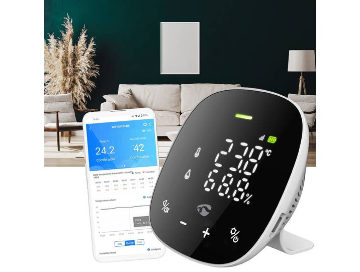 Smarter Luftqualitätsmonitor für Innenräume
