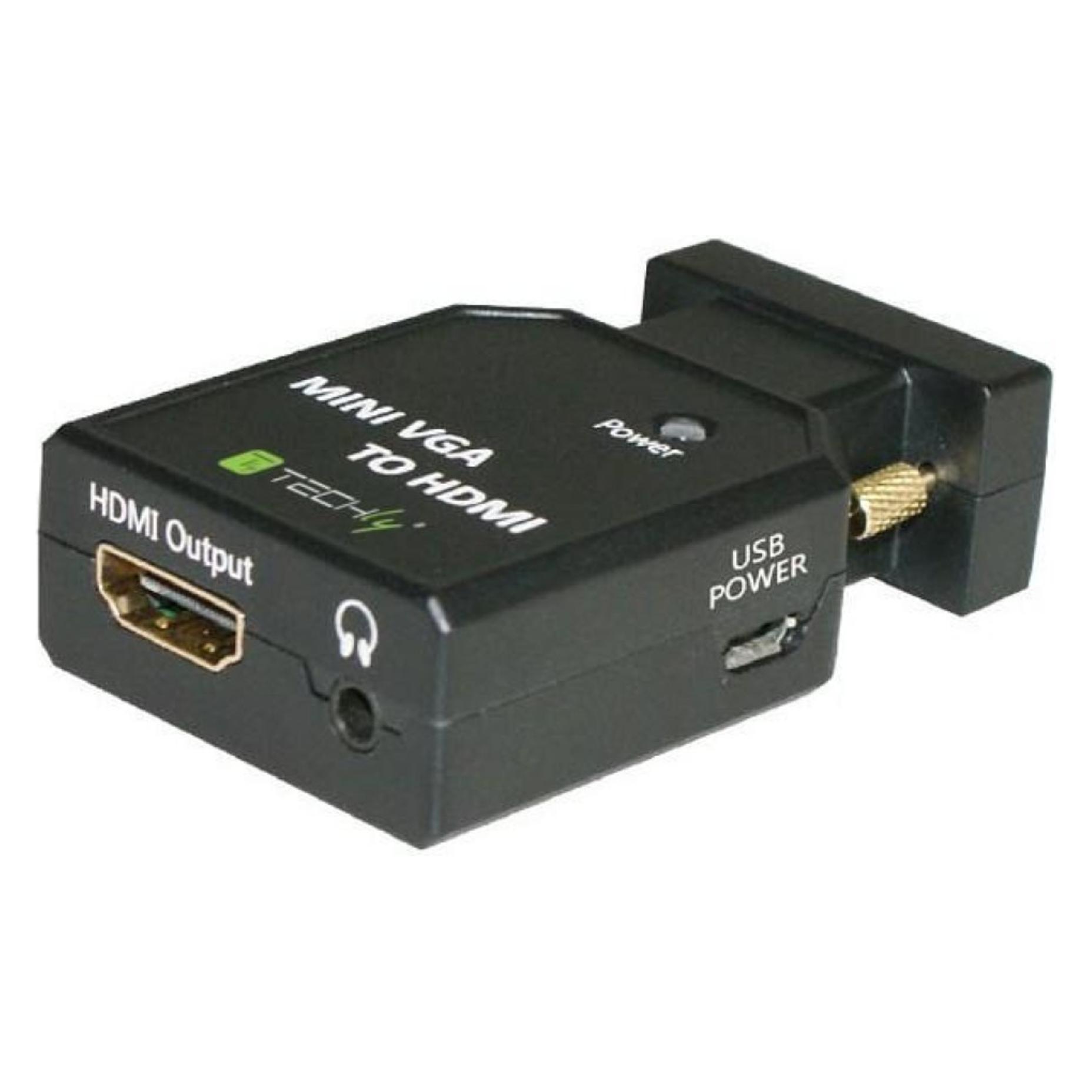 Techly Videoschnittstellen-Converter (IDATA-VGA-HDMINI)