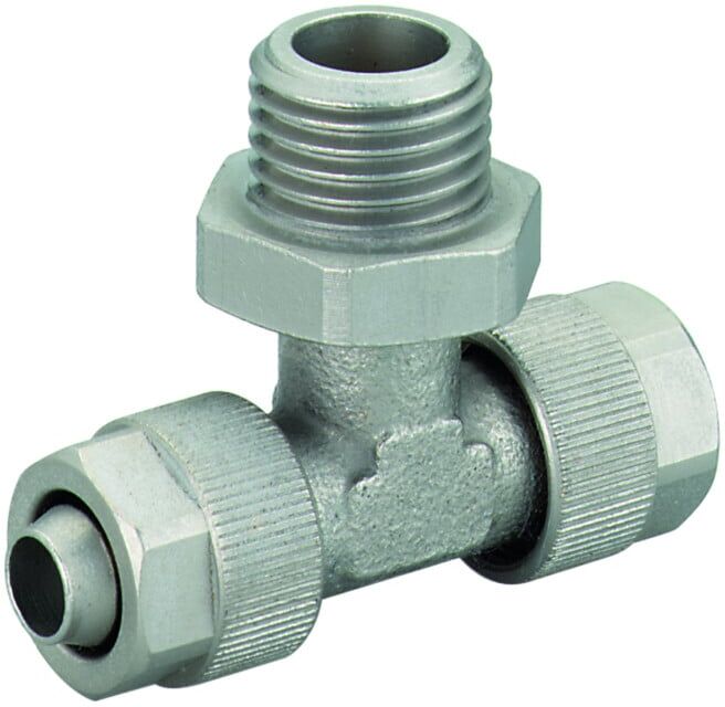 Raccord en T Schneider TVS-DR 6-4xG1/8ax6-4 (DGKE021831)