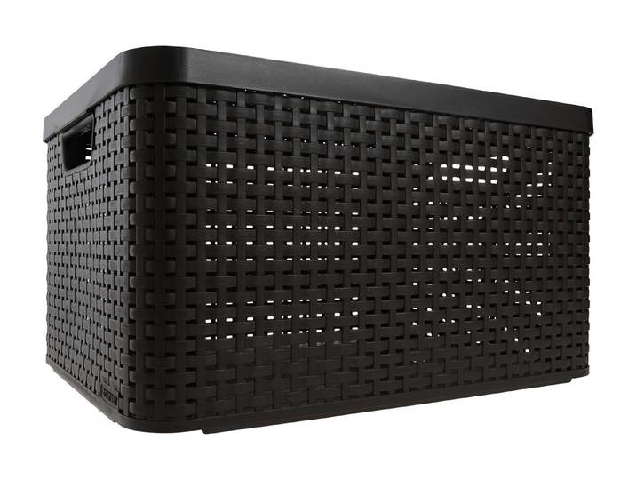Curver Box Rattan Braun 24.8 × 33 × 44.5 cm 30 l
