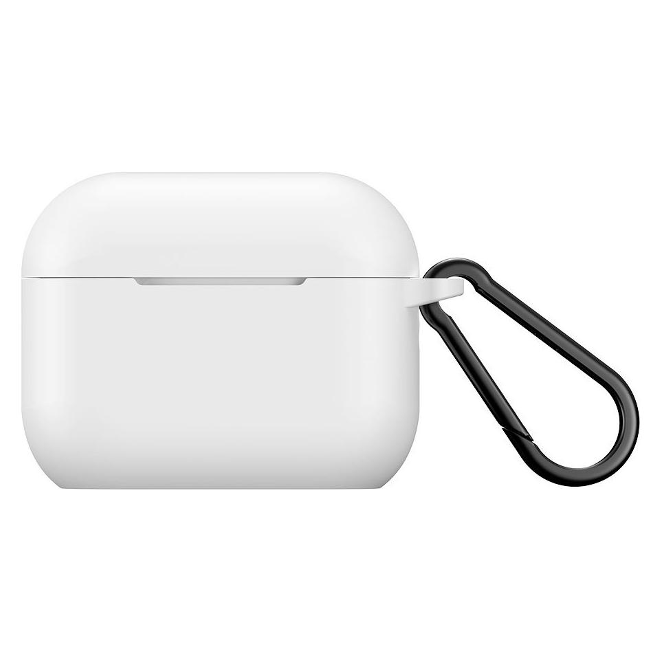 Devia Naked Silicone Case bílá / Pouzdro / AirPods Pro 3 / silikon (Kopfhörer Hülle) (6942297141148)