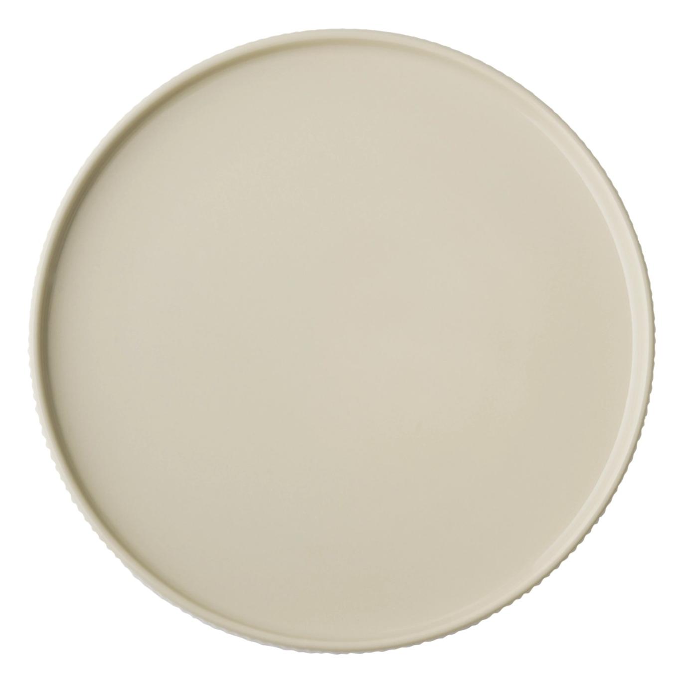 APS Teller THE GRID beige Ø 26,0 cm, 1 St. (3x, 26 cm) (19042)