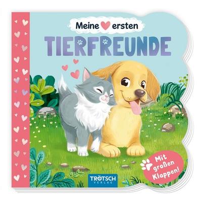 TRÖTSCH - Klappenbuch Meine ersten Tierfreunde| Ab 1 Jahr, Gebundene Ausgabe von Trötsch Verlag GmbH & Co.KG, Trötsch Verlag GmbH & Co. KG,